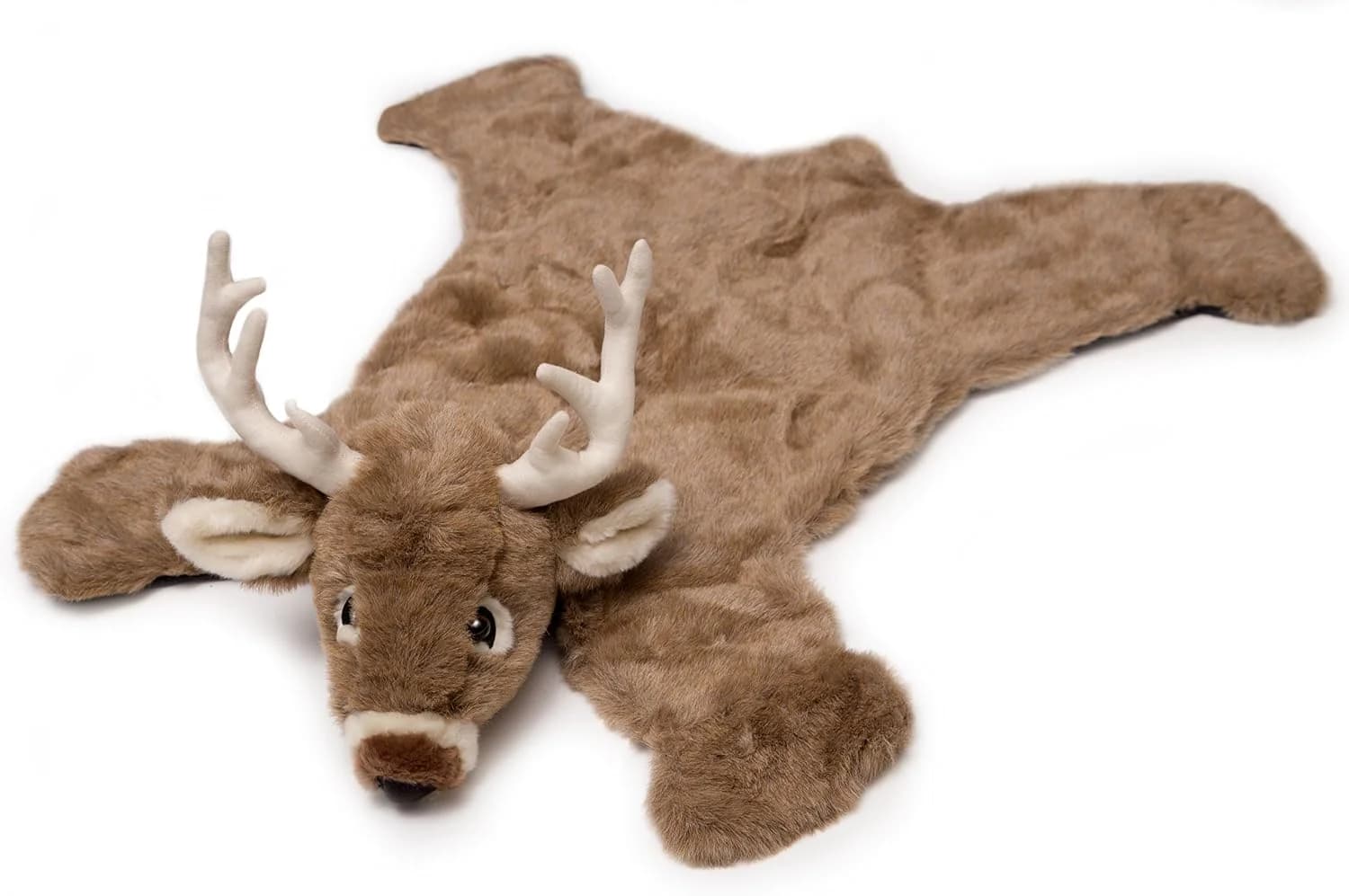 Carstens Plush White Tail Deer Kids Animal Rug Small