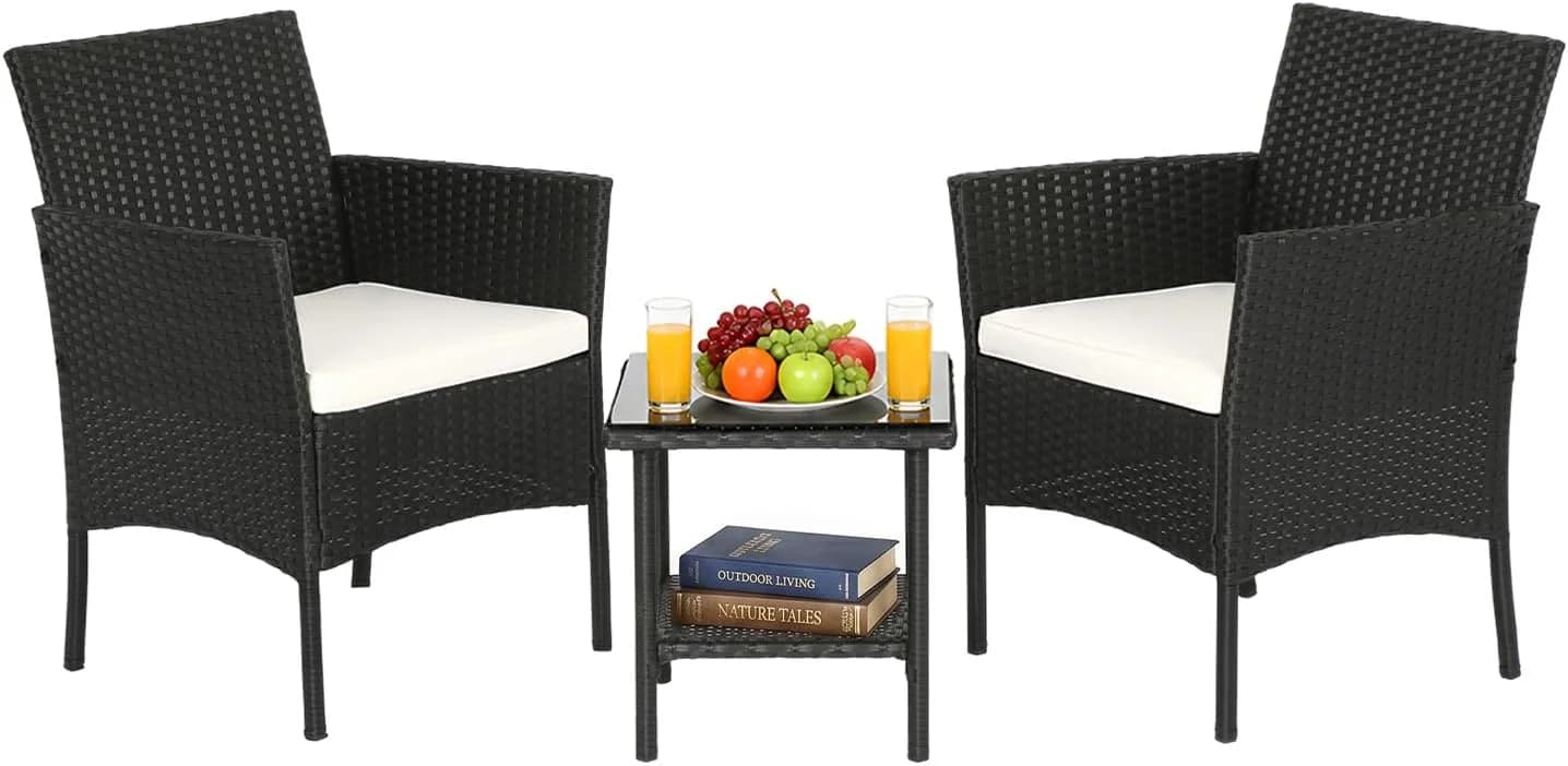 FDW 3-Piece Patio Furniture Set