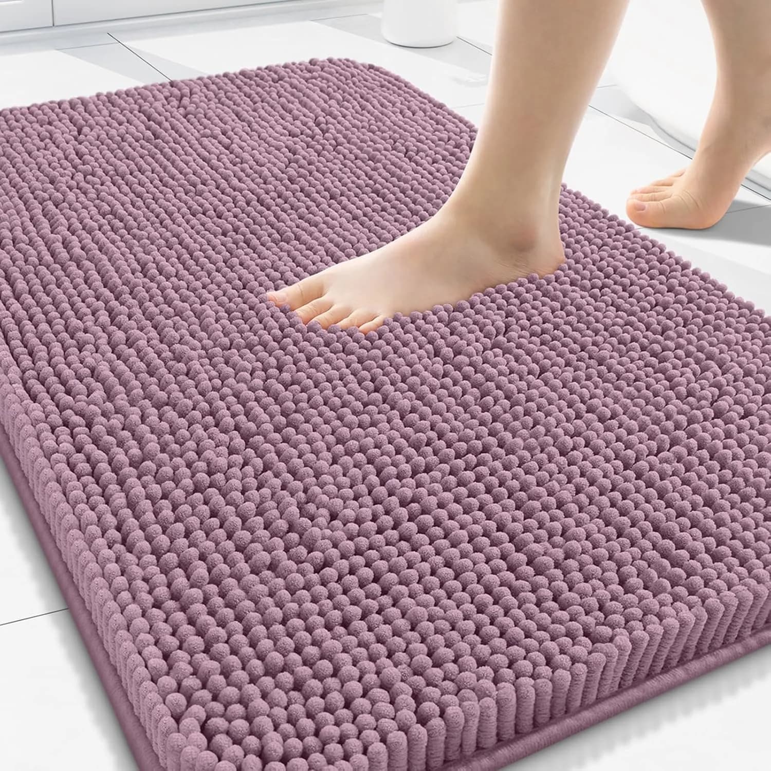 Arotive Bathroom Rugs 30x20, Soft Absorbent Shaggy Chenille Bath Rugs