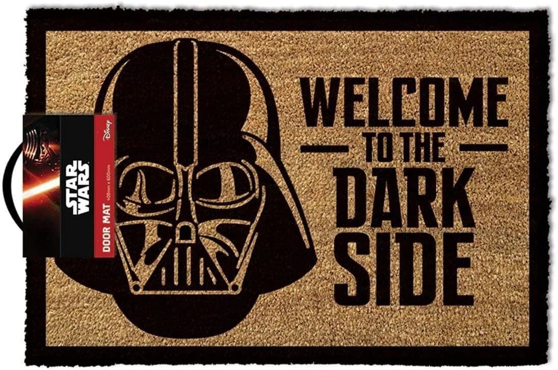 STAR WARS Doormat Welcome to The Darkside Home Mat Gift One Size