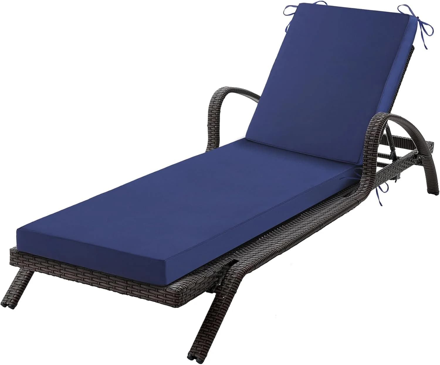 Chaise Lounge Cushions Outdoor, 72x 21x 3 Inch Waterproof & Fade-Resistant Lounge Chair Cushion, Outdoor Chaise Cushion