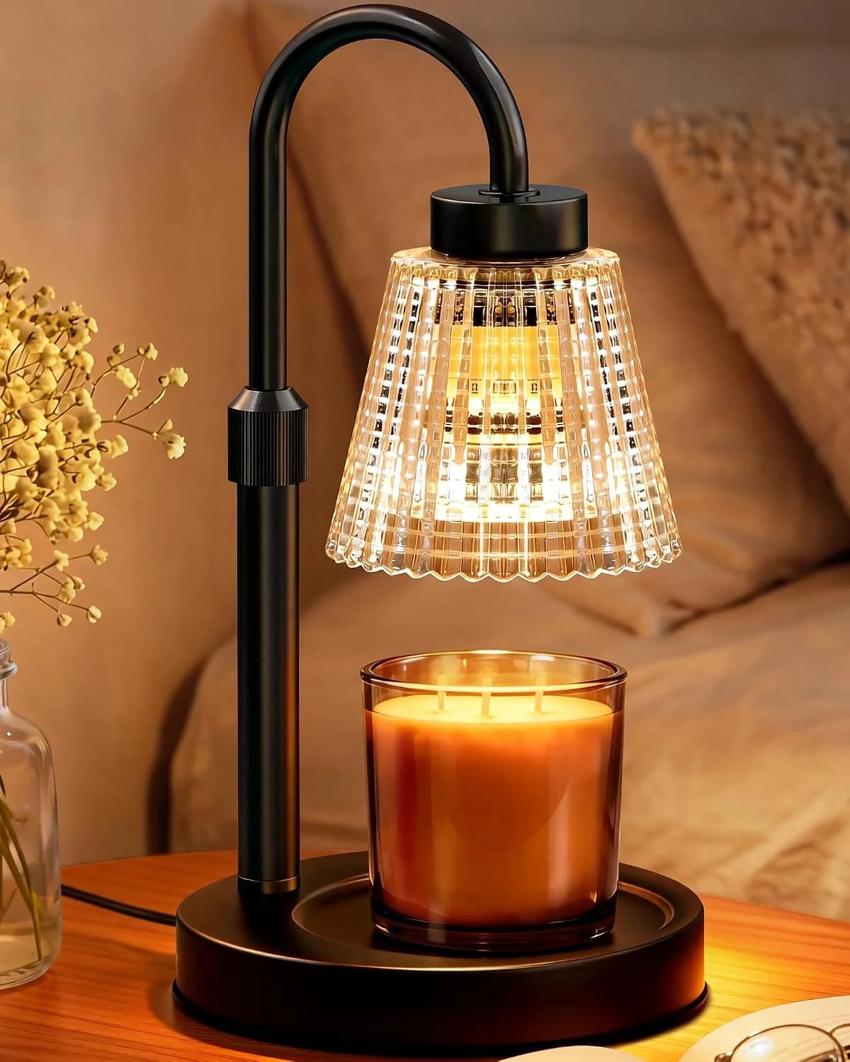 Girece Candle Warmer Lamp with Timer and Dimmer Birthday Gifts for Women