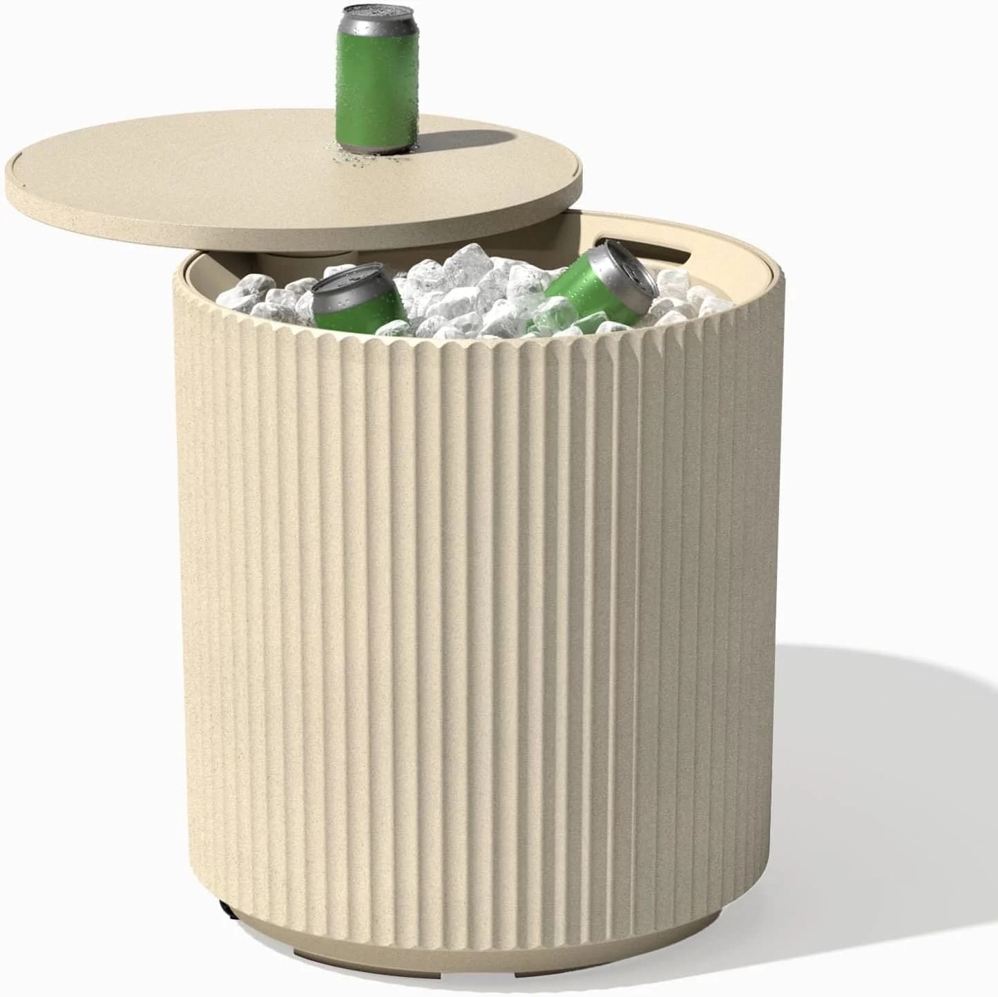 Veradek Cooler Side Table - Outdoor Cooler Table and Ice Chest