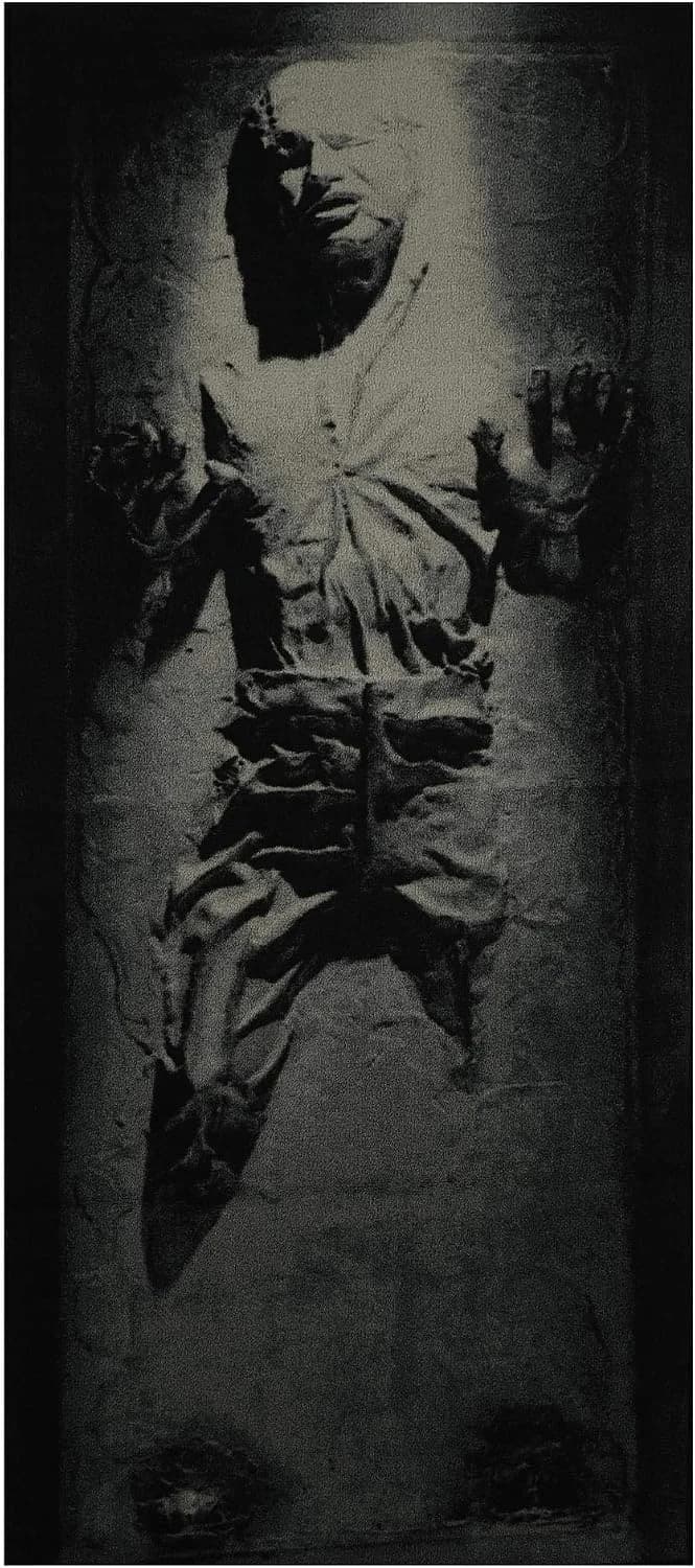 Star Wars Han Solo in Carbonite Area Rug for Living Room