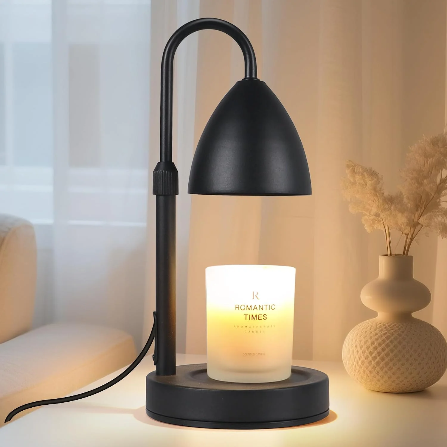 Candle Warmer Lamp with Timer Dimmer, Home Decor for Birthday Gifts Women