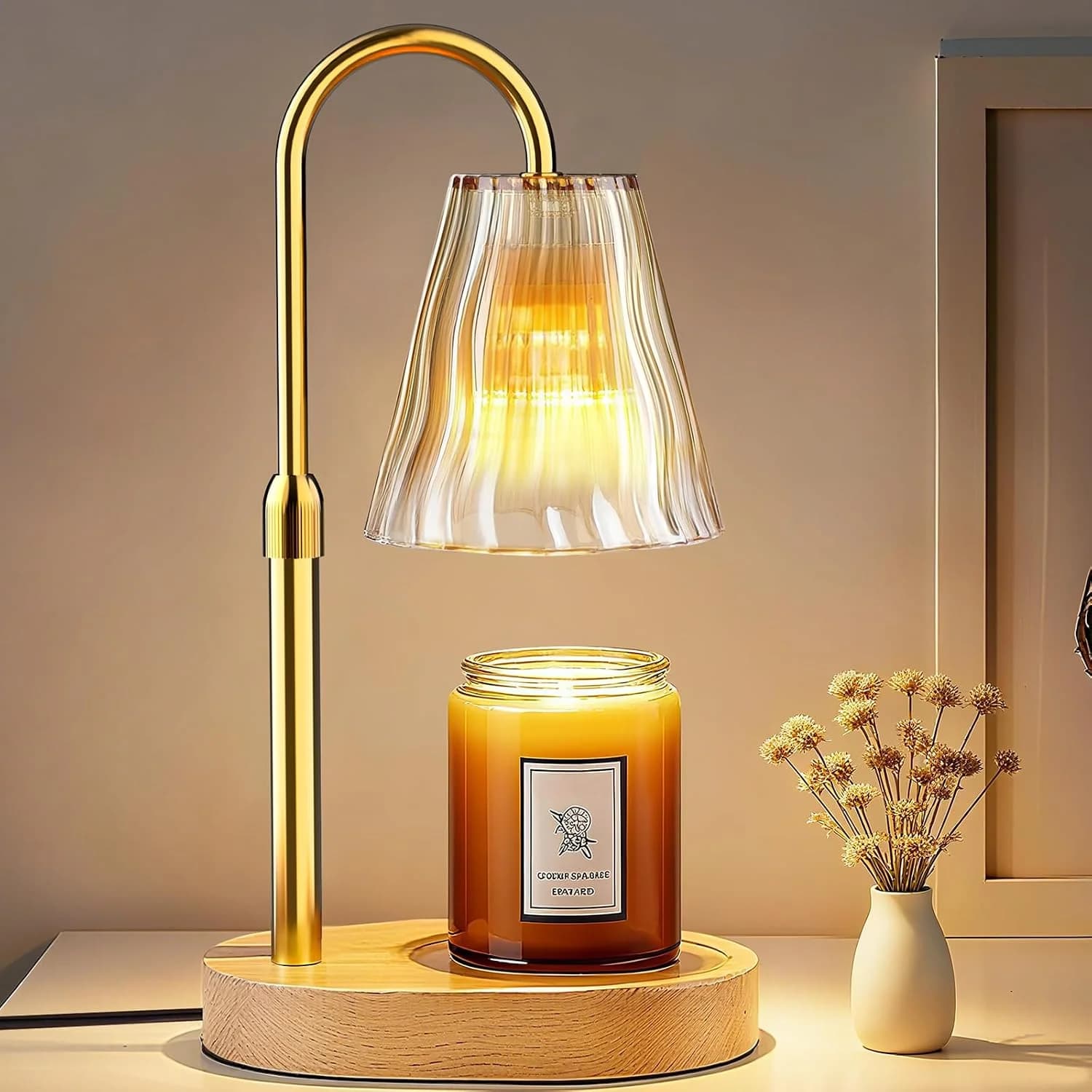 Candle Warmer Lamp with Timer Dimmer, Birthday Gifts for Women Mom Friend Sister, House Warming Gifts New Home Decor, Of