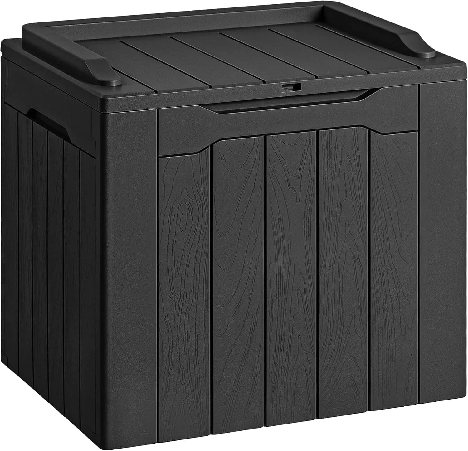 Devoko 30 Gallon Resin Deck Box Waterproof Outdoor Storage Box for Patio Furniture Pool Accessories Indoor Storage for C